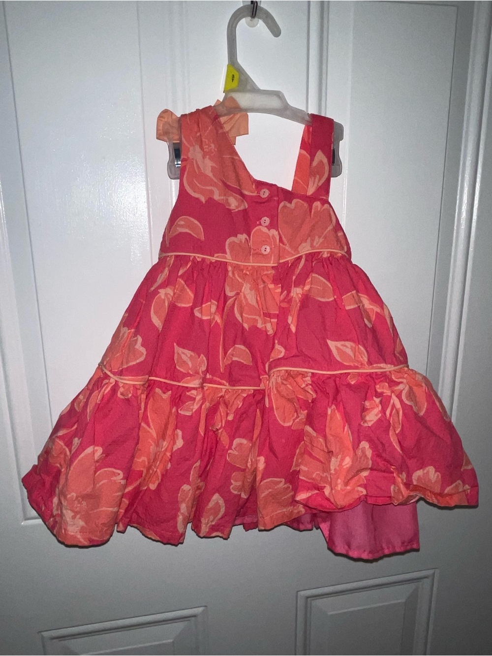Rachel Zoe Pink and Peach Floral Sundress - Picture 2 of 3